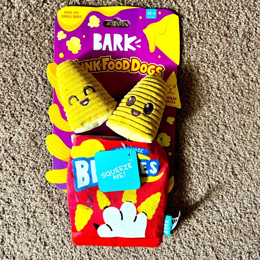 Bark Corn Chips Beagle Snacks Dog Toy